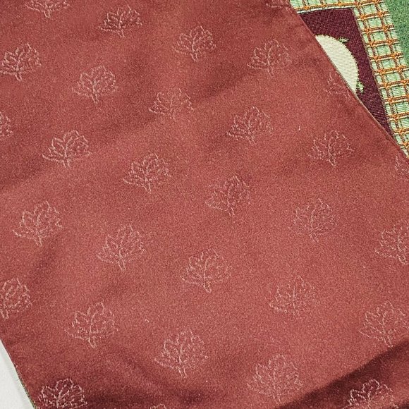 Give Thanks Pumpkin Fall Harvest 36in Tapestry Table Runner Artist Cindy Shamp - Picture 3 of 3